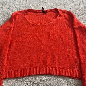 ORANGE CROP SWEATER